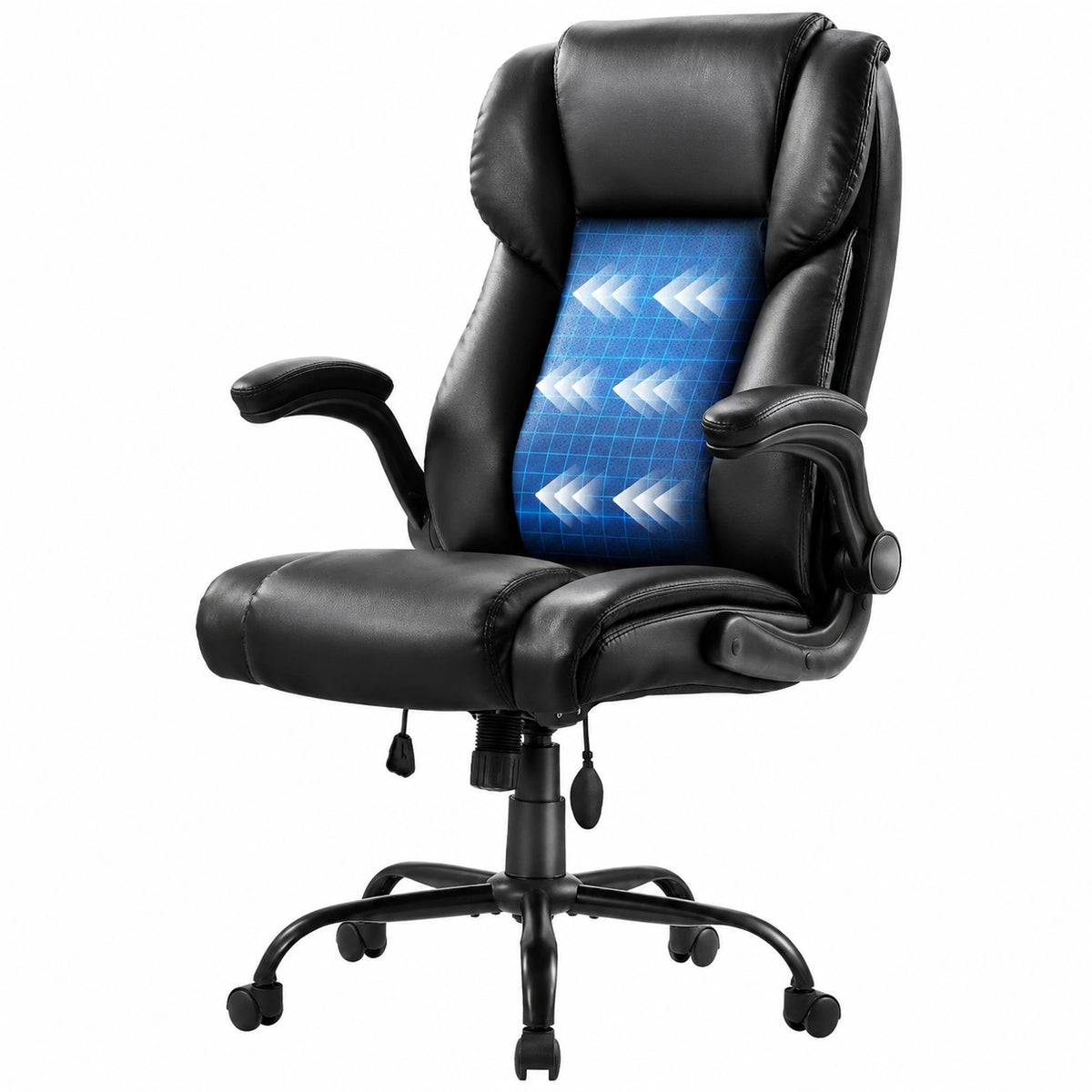 Bureau, pliable, réglable, en cuir, pour l’espace de travail