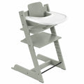 Chaise, réglable, coloris blanc et vert, pour la salle à manger ou la cuisine